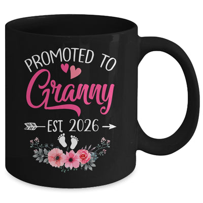 Promoted To Granny Est 2026 Mothers Day First Time Mug | teecentury