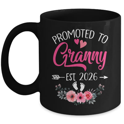 Promoted To Granny Est 2026 Mothers Day First Time Mug | teecentury