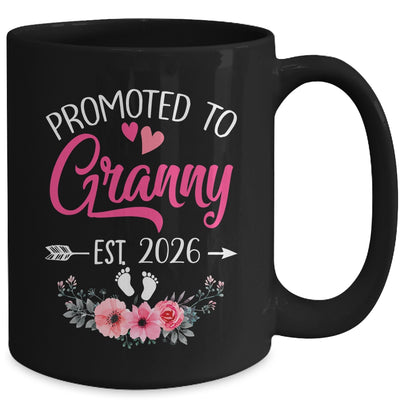 Promoted To Granny Est 2026 Mothers Day First Time Mug | teecentury