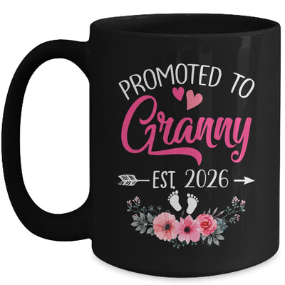 Promoted To Granny Est 2026 Mothers Day First Time Mug | teecentury