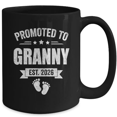 Promoted To Granny Est 2026 Mothers Day First Time New Mug | teecentury