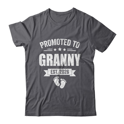 Promoted To Granny Est 2026 Mothers Day First Time New Shirt & Hoodie | teecentury