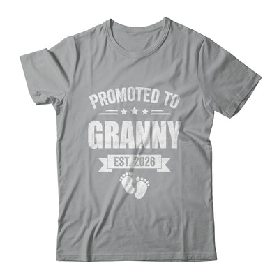 Promoted To Granny Est 2026 Mothers Day First Time New Shirt & Hoodie | teecentury