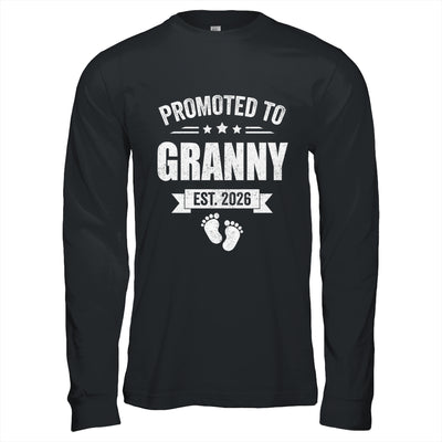 Promoted To Granny Est 2026 Mothers Day First Time New Shirt & Hoodie | teecentury