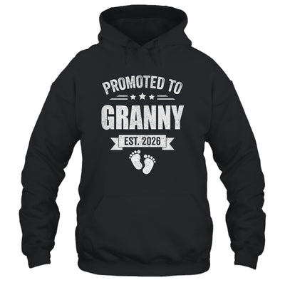 Promoted To Granny Est 2026 Mothers Day First Time New Shirt & Hoodie | teecentury