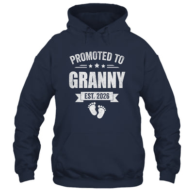 Promoted To Granny Est 2026 Mothers Day First Time New Shirt & Hoodie | teecentury
