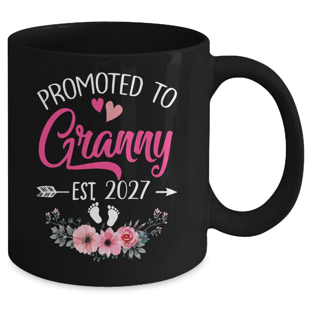 Promoted To Granny Est 2027 Mothers Day First Time Mug | teecentury