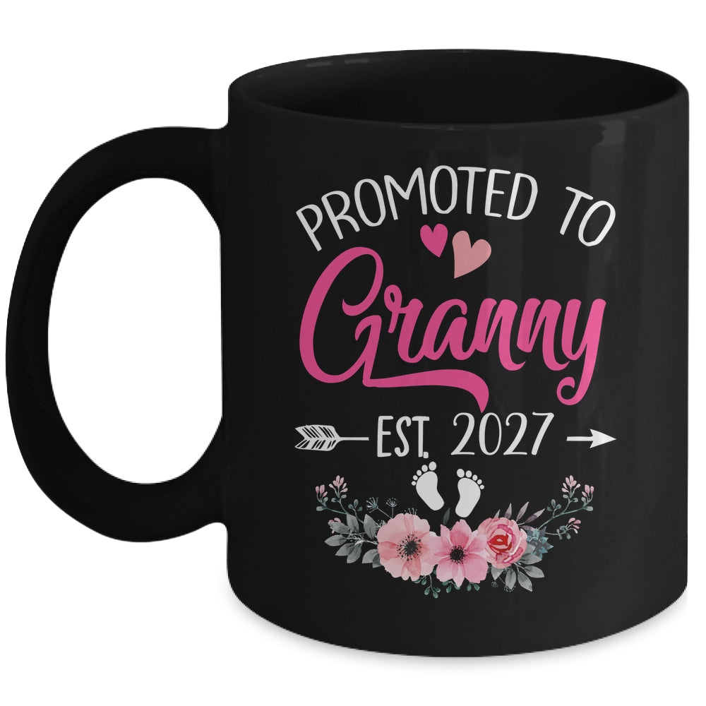 Promoted To Granny Est 2027 Mothers Day First Time Mug | teecentury