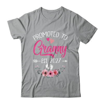 Promoted To Granny Est 2027 Mothers Day First Time Shirt & Tank Top | teecentury