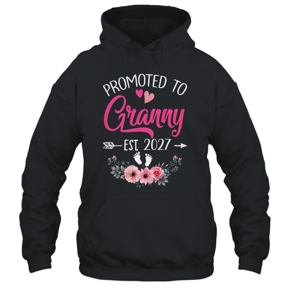Promoted To Granny Est 2027 Mothers Day First Time Shirt & Tank Top | teecentury