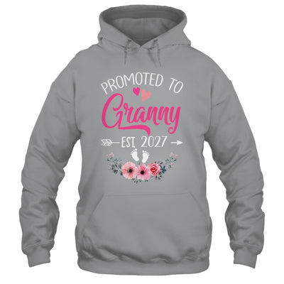 Promoted To Granny Est 2027 Mothers Day First Time Shirt & Tank Top | teecentury