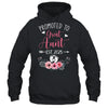 Promoted To Great Aunt Est 2025 Mothers Day Shirt & Tank Top | teecentury