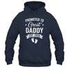 Promoted To Great Daddy Est 2026 Pregnancy Announcement Shirt & Hoodie | teecentury