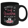 Promoted To Great Grandma Est 2024 Mothers Day Mug | teecentury