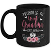 Promoted To Great Grandma Est 2024 Mothers Day Mug | teecentury