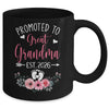 Promoted To Great Grandma Est 2026 Mothers Day Mug | teecentury