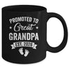 Promoted To Great Grandpa Est 2026 Pregnancy Announcement Mug | teecentury