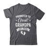Promoted To Great Grandpa Est 2026 Pregnancy Announcement Shirt & Hoodie | teecentury