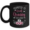 Promoted To Great Granny Est 2024 Mothers Day Mug | teecentury