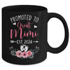 Promoted To Great Mimi Est 2024 Mothers Day Mug | teecentury