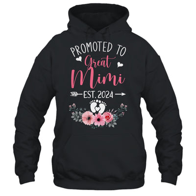 Promoted To Great Mimi Est 2024 Mothers Day Shirt & Tank Top | teecentury