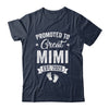 Promoted To Great Mimi Est 2025 Pregnancy Announcement Shirt & Tank Top | teecentury