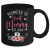 Promoted To Great Mommy Est 2024 Mothers Day Mug | teecentury