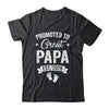 Promoted To Great Papa Est 2026 Pregnancy Announcement Shirt & Hoodie | teecentury