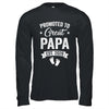 Promoted To Great Papa Est 2026 Pregnancy Announcement Shirt & Hoodie | teecentury