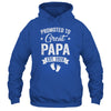 Promoted To Great Papa Est 2026 Pregnancy Announcement Shirt & Hoodie | teecentury