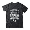 Promoted To Great Papaw Est 2026 Pregnancy Announcement Shirt & Hoodie | teecentury