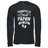 Promoted To Great Papaw Est 2026 Pregnancy Announcement Shirt & Hoodie | teecentury