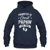 Promoted To Great Papaw Est 2026 Pregnancy Announcement Shirt & Hoodie | teecentury