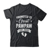Promoted To Great Pawpaw Est 2026 Pregnancy Announcement Shirt & Hoodie | teecentury