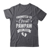 Promoted To Great Pawpaw Est 2026 Pregnancy Announcement Shirt & Hoodie | teecentury