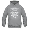 Promoted To Great Pawpaw Est 2026 Pregnancy Announcement Shirt & Hoodie | teecentury