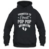 Promoted To Great Pop Pop Est 2026 Pregnancy Announcement Shirt & Hoodie | teecentury
