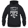 Promoted To Great Pops Est 2026 Pregnancy Announcement Shirt & Hoodie | teecentury
