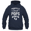 Promoted To Great Pops Est 2026 Pregnancy Announcement Shirt & Hoodie | teecentury
