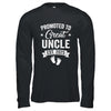 Promoted To Great Uncle Est 2025 Pregnancy Announcement Shirt & Hoodie | teecentury