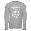 Promoted To Great Uncle Est 2026 Pregnancy Announcement Shirt & Hoodie | teecentury