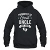 Promoted To Great Uncle Est 2026 Pregnancy Announcement Shirt & Hoodie | teecentury