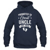 Promoted To Great Uncle Est 2026 Pregnancy Announcement Shirt & Hoodie | teecentury