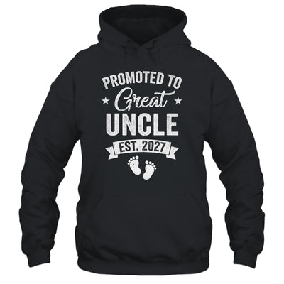 Promoted To Great Uncle Est 2027 Pregnancy Announcement Shirt & Tank Top | teecentury