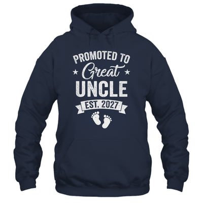 Promoted To Great Uncle Est 2027 Pregnancy Announcement Shirt & Tank Top | teecentury
