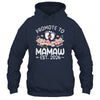 Promoted To Mamaw 2026 First Time Floral New Mamaw Shirt & Hoodie | teecentury
