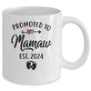 Promoted To Mamaw Est 2024 First Time Mothers Day Mug | teecentury