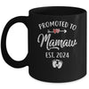 Promoted To Mamaw Est 2024 Funny First Time Mothers Day Mug | teecentury