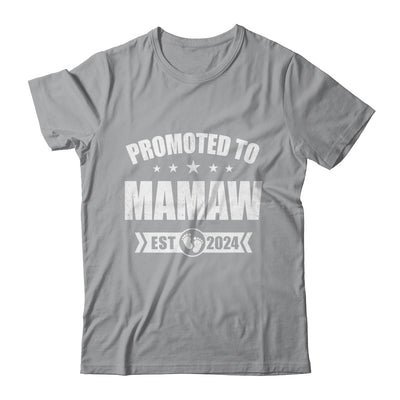 Promoted To Mamaw Est 2024 Mothers Day First Time New Shirt & Tank Top | teecentury