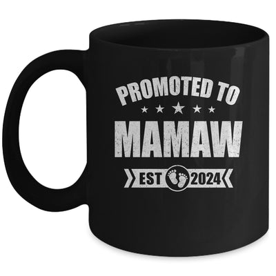 Promoted To Mamaw Est 2024 Mothers Day First Time New Mug | teecentury